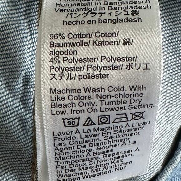 J.Crew Women’s Drapey Denim Trouser Light Wash Wide Leg BY994 Size 27 New - Picture 10 of 16